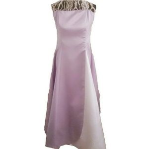 PRICE⬇Fiesta Gowns Strapless Lavender Formal Dress